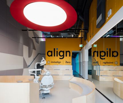 KUBRAVA PROJECT MANAGEMENT ™ завершила новый офис для Align Technology