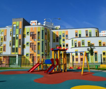 Детский сад и школа нового поколения на Перовской улице