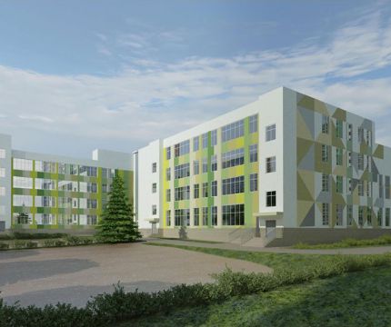Стильное решение: кровельные материалы ТЕХНОНИКОЛЬ эффектно подчеркнули архитектуру новой школы в Нижнем Новгороде