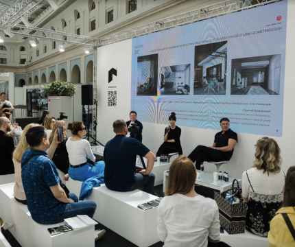 На выставке Арх Москва 2022 в рамках спецпроекта Дома А-Класса прошла обучающая сессия «Скрытая функция как основа современного пространства»