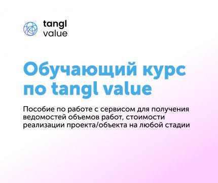 Курс по tangl value на Vysotskiy consulting