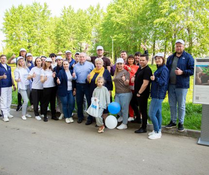 Первые деревья в рамках Всероссийской акции КНАУФ посадили в Новомосковске