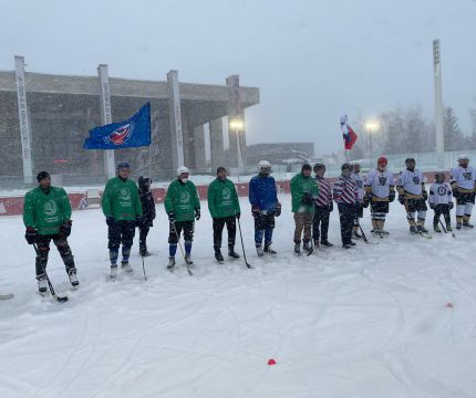 Исламская сборная по русскому хоккею