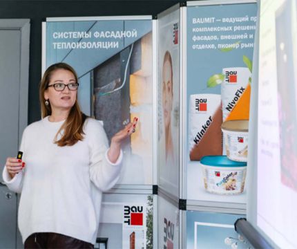 Синергия цветов. В шоуруме Baumit прошла лекция о стилях и трендах