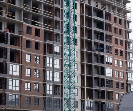 Площади текущего строительства крупнейших российских девелоперов за год выросли на 3,5 млн м²