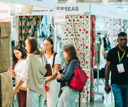Обязательно трогать – на выставке HOMETEXTILE & DESIGN 2025