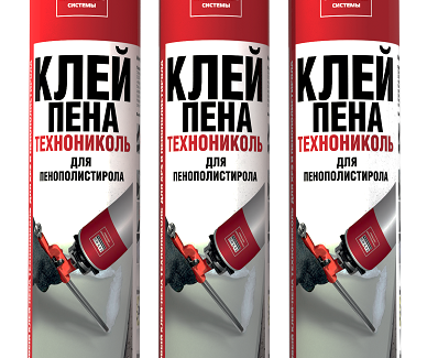 Новая КЛЕЙ-ПЕНА ТЕХНОНИКОЛЬ для пенополистирола
