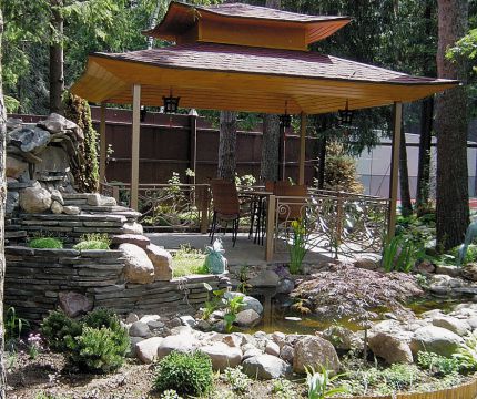 Ландшафтные проекты: от  "Детской площадки"  до  "Японского сада"