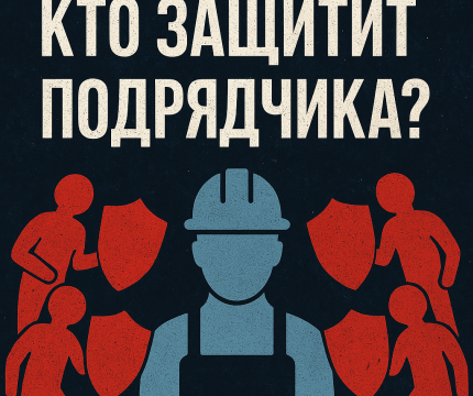 Кто защитит подрядчика? Уязвимость строительного бизнеса в современной реальности