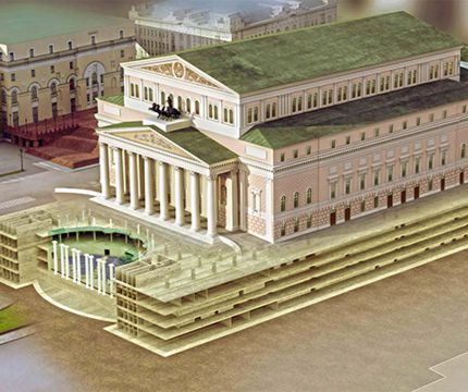 Инженерные решения при реконструкции Большого театра в 2005-2011 гг. Часть II