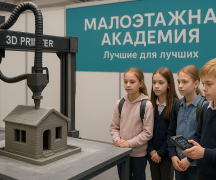 Новое партнерство «Малоэтажной Академии» с производителем строительных принтеров