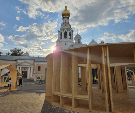 МАФы из CLT и клееного бруса