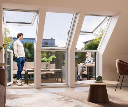 Как увеличить квадратные метры при помощи мансардного окна