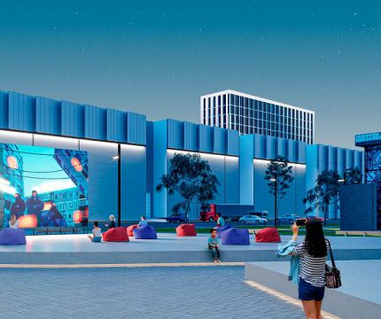 Многофункциональный кинопавильон полного цикла (г. Якутск)