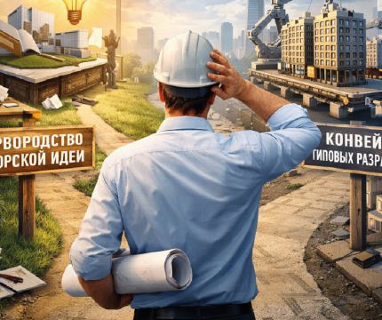 Первородство авторской идеи или конвейер типовых разработок: где место проектировщика?