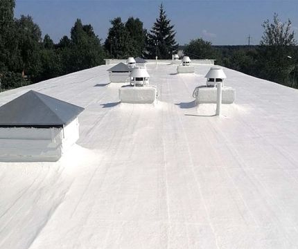 Зимний ремонт кровли без демонтажа: современные покрытия как альтернатива рулонным материалам