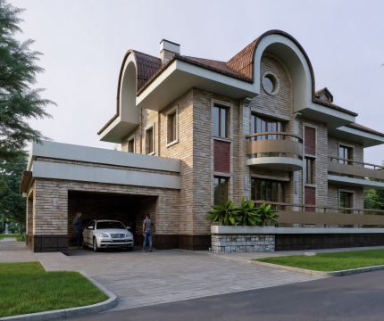 Коттедж в посёлке Зольное