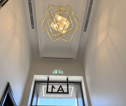 Мечта архитектора и дизайнера: тепловая завеса за подвесным потолком