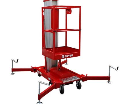 Виды мачтовых подъемников и область их использования