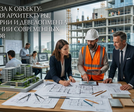От эскиза к объекту: синергия архитектуры, инженерии и девелопмента