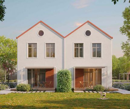 Проект поселка в Калининградской области с разработкой типов домов