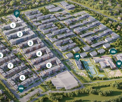 Жилой квартал клубного формата «Равновесие»