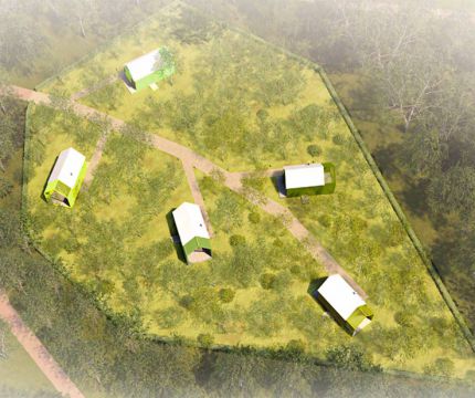 Посёлок с тематическим парком «Берёзки» на территории достопримечательного места «Есенинская Русь»,Рязанская область