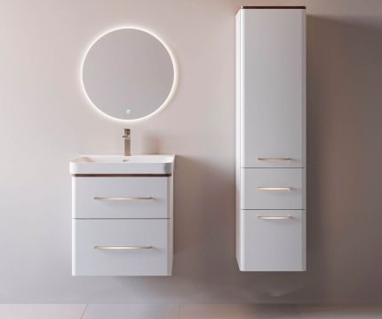 Коллекция Перл 60/80: тактильная премиальность и мягкая геометрия для ванных комнат 2026