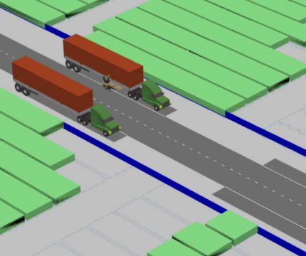 На заводе стекловолокна ТЕХНОНИКОЛЬ в Серпухове создали цифрового двойника склада готовой продукции