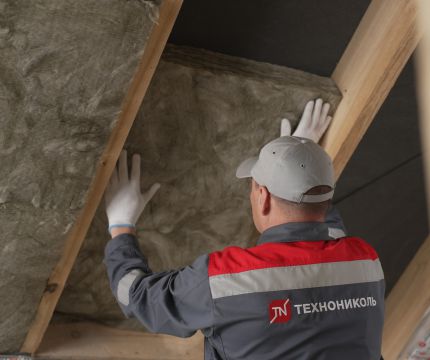Для теплоизоляции кровель в поселке под Ижевском использовали минеральную изоляцию ТЕХНОНИКОЛЬ