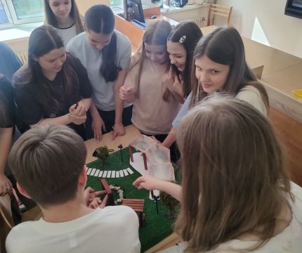 Новости профориентации. В Троицке прошла защита проекта по созданию комфортной среды