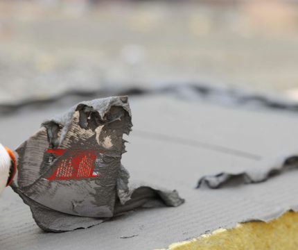 В системе штукатурного фасада многоэтажного ЖК в Тюмени устанавливают прочную минвату ТЕХНОНИКОЛЬ