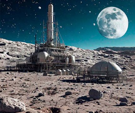 Строительная индустрия в космосе: от лунных баз к инфраструктуре будущего