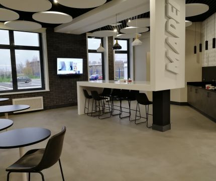 Мода на бетон в интерьере жилых и общественных зданий - напольные покрытия Ultratop Living