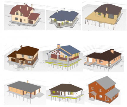 Применение BIM-системы Renga для проектирования индивидуальных жилых домов. Опыт ООО "ПроектСистем"