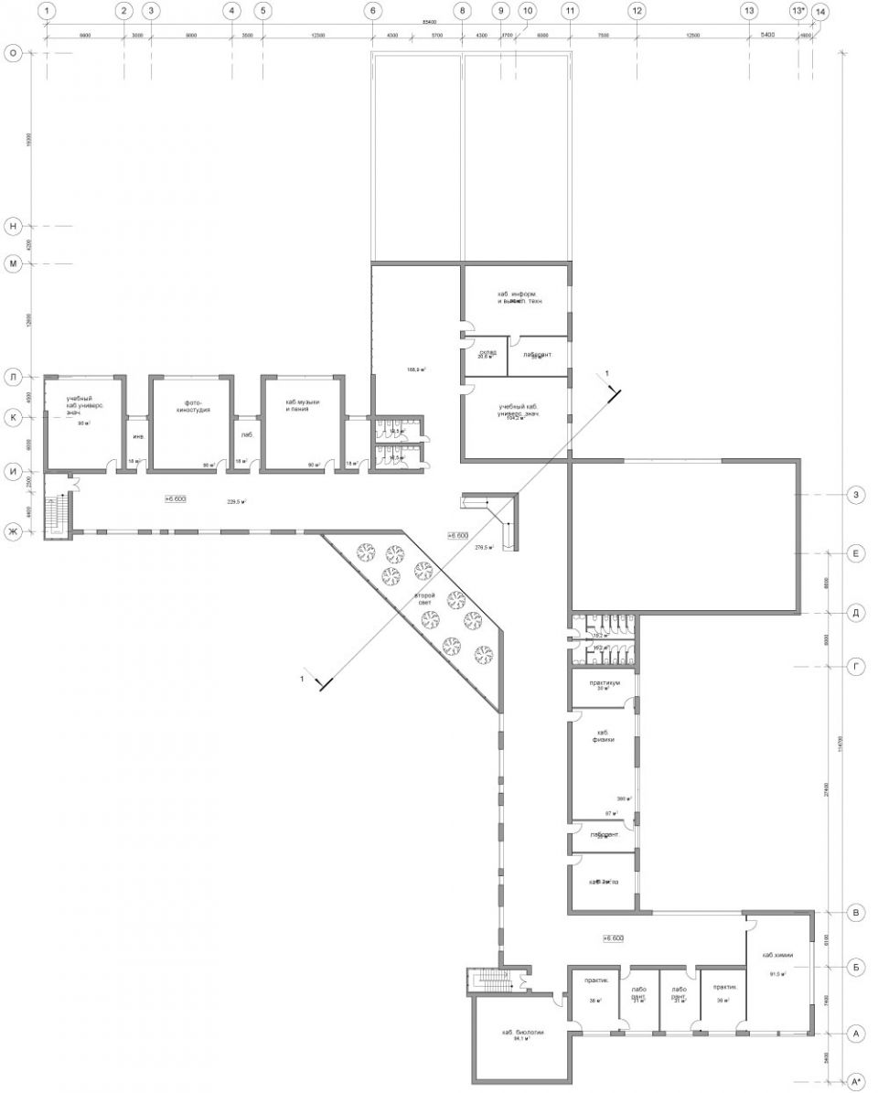 Общеобразовательная школа на 275 учащихся с архитектурно-художественной ...