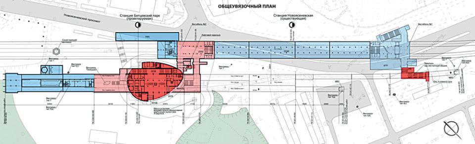 Битцевский парк станция метро схема