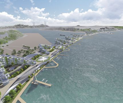 Динамические ландшафты городского побережья